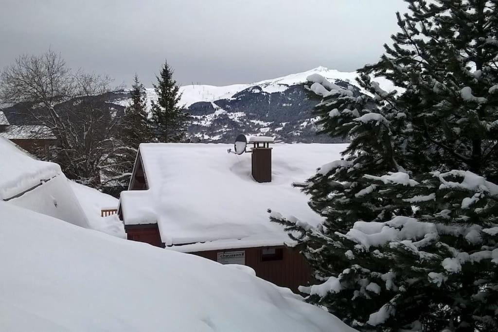 Chalet La Plagne Montalbert Pied Des Pistes Luaran gambar