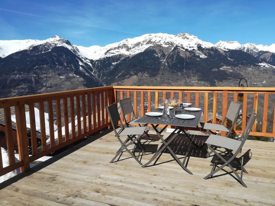 Chalet La Plagne Montalbert Pied Des Pistes Luaran gambar